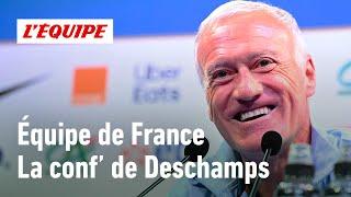 Équipe de France - La conférence de presse de Didier Deschamps avant France-Italie