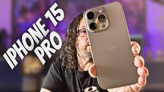 IPhone 15 Pro Natural Titanium Unboxing and some features it brings