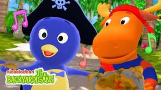 Pirate Pablo Searches & Sings for "Treasure!" w/ Tyrone & Uniqua | The Backyardigans