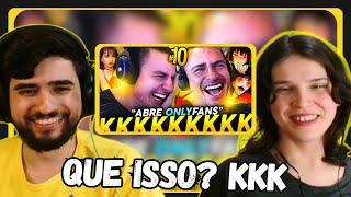 REACT SUPER XANDÃO REAGINDO e RINDO MUITO com os MEMES e MENSAGENS DO CHAT #10