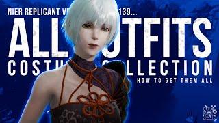 Nier Replicant How to Get All Outfits - Costume Collection