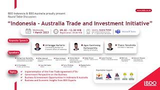 BDO Indonesia Australia Trade and Investment Initiative