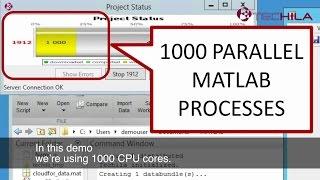 Fast MATLAB simulation using Techila Distributed Computing Engine