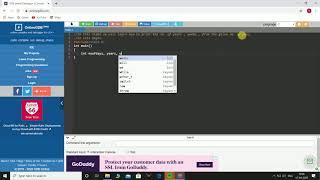 Convert given days into Years, Weeks using C program | Online GDB Compiler