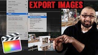 Export A Still Image In FCPX (Final Cut Pro X Tutorial)