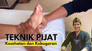 Teknik dan metode pijat refleksi orang sehat sakit pada kaki betis paha dan telapak kaki jari kaki