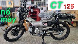 Honda CT 125, NỔ MÁY về với chủ mới | Honda CT 125 hải quan chính ngạch giá cạnh tranh toàn quốc!