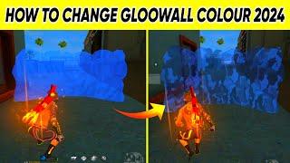 How To Change Gloo Wall Colour In Free Fire 2024 || Gloo Wall Colour Change Korbo Kivabe 2024 ||