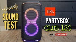 The JBL Partybox Club 120 - unboxing & full speaker test