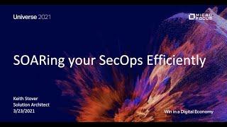 SOARing your SecOps Efficiently | ArcSight SOAR DEMO