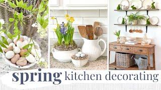 SPRING DECORATE WITH ME 2023 | Kitchen Decorating Ideas for Spring | Jessica Giffin