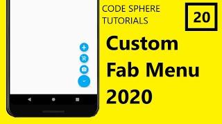 fab menu android studio || Custom fab 2020