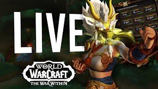 BIG LOOT DAY! VAULT + WEEKLY GEAR BONUS! GREAT WEEK FOR ALTS! - WoW: The War Within (Livestream)