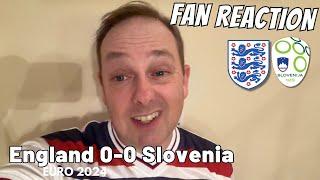 LUCKY 󠁧󠁢󠁥󠁮󠁧󠁿 England 0-0 Slovenia   Instant Fan Reaction  EURO24