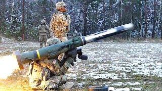 FGM-148 Javelin Live Fire & Slow-mo : Man-portable Anti-tank Missile