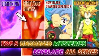 Top 5 Unsolved Mysteries In Beyblade All Series | Beyblade Og | Beyblade Metal | Beyblade Hindi AFS