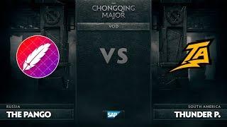 [EN] The Pango vs Thunder Predator, The Chongqing Major LB Round 1