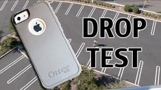 iPhone 5S Otterbox Defender Drop Test from 100 feet