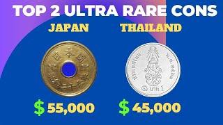 TOP 2 JAPAN & THAILAND RARE COINS WORTH THOUSAND OF DOLLAR