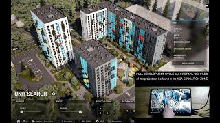 Touchscreen Application | UNREAL ENGINE 5.5 | Interactive ArchViz | NCA TEMPLATE | ZEUSLAP P16KT