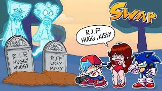 Huggy Wuggy Dies But....? Flippy Goodbye World | Swap FNF | Speedpaint.