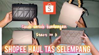 SHOPEE HAUL SLINGBAG UNDER 100K || Cocok Buat Kondangan #shopeehaulslingbag #shopeehaul #slingbag