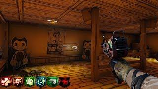 ESTE MAPA ES ÉPICO "BENDY AND THE INK MACHINE" CUSTOM ZOMBIES CON EASTER EGG | BLACK OPS 3 ZOMBIES