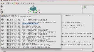 CCNA v3.0 200-125 GNS3 Labs: PPP troubleshooting (Part 1): PPP and PAP authentication (plus debugs)