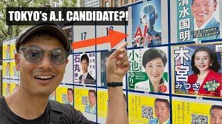 Tokyo Election has an A.I. Candidate, for real 