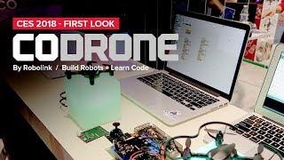 CES 2018 - Codrone by Robolink - Build Robots + Learn Code