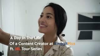 A Day In The Life Of A Content Creator At RinggitPlus ft. JBL Tour Series