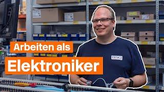 Arbeiten als Elektroniker mit Jörg | Fertigung lieben gelernt | BSG