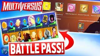 MultiVersus - Preseason Battle Pass & Founders Packs! (Showcase)