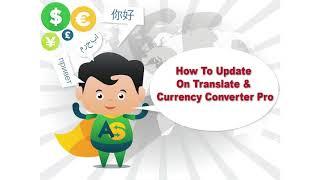 Update on Translate & Currency Converter Pro