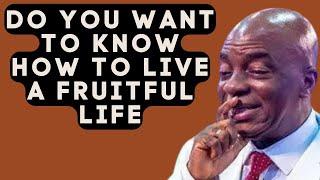 BISHOP DAVID OYEDEPO UNVEILING HOW TO LIVE A FRUITFUL LIFE NEWDAWNTV JUNE 30TH 2022