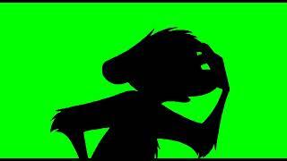Timon and Pumbaa Rewind Green Screen