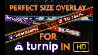 Perfect Size Overlay For Turnip App In HD | Made On Your Android In Just 4 Minutes #turnip