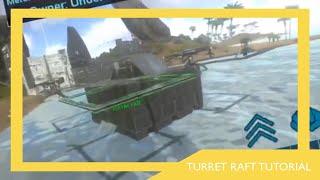 Best turret raft I’ve ever made: ark mobile