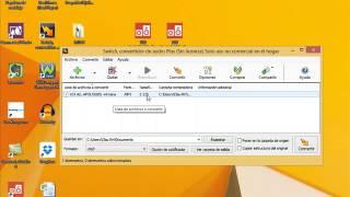 Convertir archivos de audio con Switch