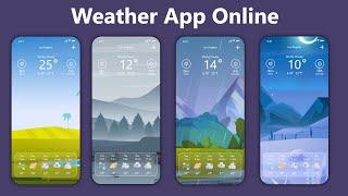 Weather App Android Studio Kotlin MVVM Project tutorial - Weather App Kotlin Programming