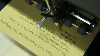 iAuto Automatic Writing Machine with Handwriting Fonts | Demo Video 1