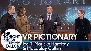 Virtual Reality Pictionary with Ice T, Mariska Hargitay and Macaulay Culkin