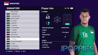 Mini Facepack NT Singapore | PES 2021 Smoke Patch v4 [21.4.5]