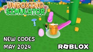 Roblox Unboxing Simulator New Codes May 2024