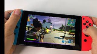 Fortnite | Nintendo Switch handheld gameplay