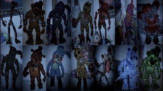 FNAF AR ALL ANIMATRONICS DEFEATED 2019-2020! FULL FIGHTS 1080p HD