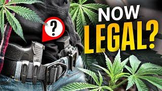 New Gun Law Allows Marijuana Users to Legally Own Guns...