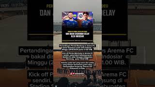 persib vs arema live delay #persibday #persib #footballshorts #football