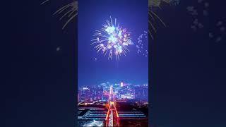 4K NATURAL Fireworks to the stars 烟花向星辰 #music #natural #relax #night #fireworks