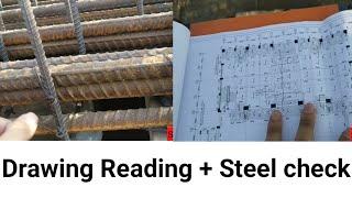 Steel Basic | Drawing reading lesson | Live practical training from site | Free Training